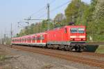 Die 143 964-5 in Wuppertal Vohwinkel am 20,04,11