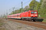 Die 143 854-8 in Wuppertal Vohwinkel am 20,04,11
