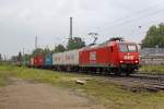 Die OHE 145-CL 013 in Hamburg-Unterelbe am 10,08,11