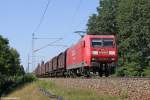 Die 145 056-8 in Erkner am 02.08.2013 