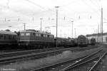 Die E50 091 bei der Zugparade im DB Museum Koblenz L�tzel am 14.06.2014
