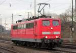 151 001-5 in K�ln West am 16.02.2011