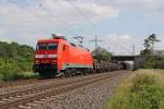 Die 152 040-2 in Ratingen Tiefenbroich am 03,07,12