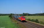 152 076-6 mit dem KT 43763 von Rostock Seehafen nach Novara am 02.08.2013 bei Ramelsloh.