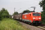 189 057 am 27.07.2010 in Hannover Limmer.
