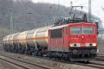 Die 155 108-4 in K�ln West am 21,01,10