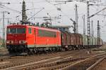 Die 155 048-2 in Gremberg am 09,04,10