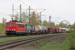 Die 155 032-6 in Opladen am 21,04,10