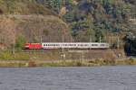Die 181 209-8 in Winningen ( Mosel ) am 10,10,11