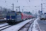 181 201-5 (DB Fernverkehr) in K�ln-Messe/Deutz am 24.2.2013.