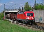 Die Baureihe 182 von DB Schenker ist nicht mehr so oft im S�dlichen Bereich zu sehen.