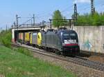 Der transped TXL- Zug mit 182 598 + 182 5xx Richtung Brenner.