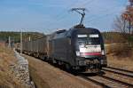 182 598 ist mit dem Fercam Zug unterwegs nach   M�nchen.