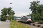 Die ES 64 U2-061 in A�ling (Oberbay) am 30,07,11 