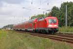 Die 182 009 in Berlin Friedrichshagen am 10,08,12