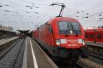 Doppelte Siemens Power im Augsburger Hbf: 182 003 mit einer 152  