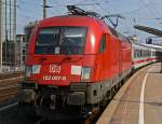 182 007-5 am IC1912 in K�ln Hbf am 27.06.2010