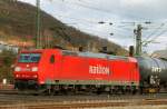 185 200-3, aufgenommen am 31.03.11, bei der Durchfahrt durch Treuchtlingen.