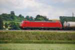 185 401-4, aufgenommen am 17.06.11, kurz vor Burgau.