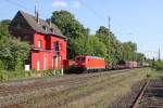 Die 185 316-7 in Ratingen Lintorf am 03,05,11