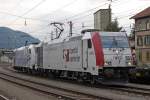 Die Lokomotion 185 664 und 185 662 in Kufstein am 31,07,11