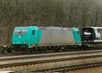 185 611-1, aufgenommen am 19.03.12, in Neuoffingen.