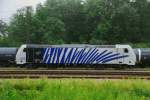Lokportrait 185 662-4, aufgenommen am 12.06.12, bei einer Solodurchfahrt durch Neuoffingen.