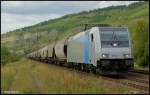 185 673-1 (Railpool/Floyd) in Th�ngersheim am 8.8.2012.