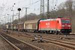 Die 185 306-8 in Gremberg am 07,04,10