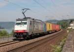 186 107 der RTB  R2X  bei Dattenberg/Wallen am 29.08.2013