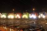 Die 185 389-4 , 185 142-7 , 152 005-5 , 189 065-6 , 152 134-3 beim BW Fest Osnabr�ck am 18,09,10