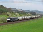 189 284 von MRCE war unterwegs mit einm Kesselzug.