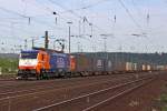 Die HUSA ES 64 F4-996 ( E 189 096-1 ) in Koblenz L�tzel am 08,05,11