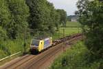 Die 189 907 RT bei Aubenhausen am 04,08,12