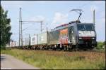 189 984-8 (MRCE/Locon) in Dedensen-G�mmer am 22.8.2012.