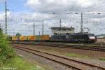 Die ES 64 F4-284 ( 189 284 ) und ES 64 F4-038 ( 189 938 ) in Koblenz L�tzel am 14.06.2013