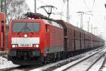 Die 189 036-7 in Oberhausen Sterkrade am 05,01,10