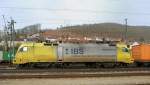 Seitenansicht der ES 64 U2-096, IBS, Software f�r Bahnen.