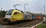 10 Jahre BoxXpress! ES 64 U2-018, aufgenommen am 26.03.11, Neuoffingen.