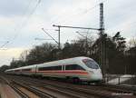 Dieser ICE411T kam vom Frankfurter Hbf und fuhr als ICE nach Wien.