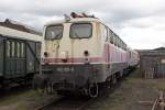 Die 182 001-8 im DB Museum Koblenz-L�tzel am 04,04,10
