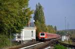 472 017-3 und 472 023-0 als S21 von Aum�hle zur Elbgaustra�e am 21.10.2012 in Hamburg-Bergedorf