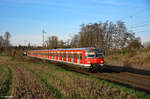 420 433-5 und 420 482-2 als S1 (Dortmund Hbf - Essen-Steele Ost) am 25.03.2017 zwischen Wattenscheid-Höntrop und Essen-Eiberg.
