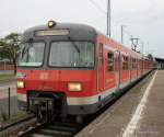 Der 420 288-3 wartet am 11.05.2010 in Frankfurt am Main Farbwerke auf Abfahrt in Richtung Frankfurt am Main H�chst