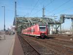 An einem herrlichen sommertag im jahr 2006 ist 425 054 dabei k�ln deutz zu erreichen.