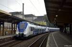 9442 151-8  ET 151  und 9442 355-5  ET 355  als DLr 74202 (Hamm(Westf) - Bonn-Mehlem) am 25.09.2015 bei der Einfahrt in den Wuppertaler Hbf.