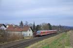 928 675-6 + 628 674-3 + 628 535-6 als RE 11411 (Köln Messe/Deutz - Trier Hbf) am 03.03.2014 bei Weilerswist.