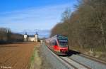 644 053-0 + 644 021-7 als RB 12367 (Köln Messe/Deutz - Kall) am 03.03.2014 bei Satzvey.
