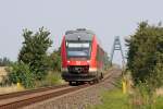 Der 648 352 bei Gro�enbrode am 04,08,11