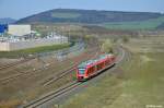 648 266-4 mit der RB 14207 von Holzminden nach Bad Harzburg am 21.04.2013 bei Oker.